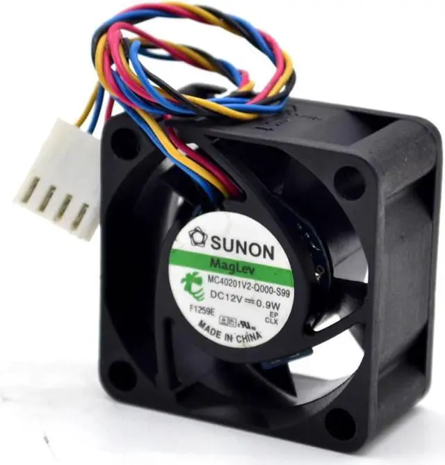 Alt view image 2 of 6 - For SUNON MC40201V2-Q000-S99 4020 40mm 12V 0.9W 4 wire PWM cooling fan  40*40*20mm
