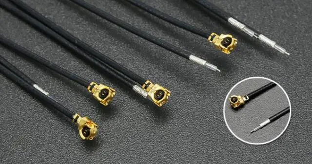 Main image of 10pcs 2.4G 4dbi gain built-in PCB IPEX RG1.13 15.5cm antenna for wireless monitoring wifi ZigBee bluetooth module smart home ect