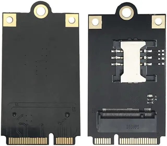 Main image of NGFF to MINI PCIE adapter for Quectel EM12-G EM160R-GL EM120R-GL EM06-E EM06-A EM05-E SIMCOM SIM7600G-H SIM7600NA-H  M.2 module