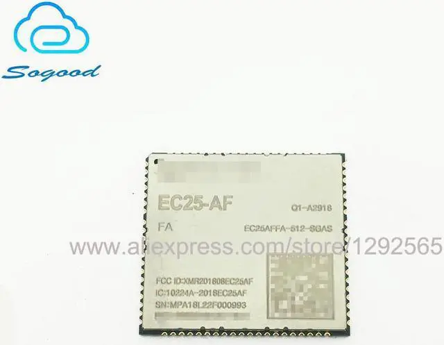 Main image of EC25 EC25-AF smt type 100% &B2/B4/B5/B12/ B13/B14/B66/B71 4G FDD-LTE/TDD-LTD CAT4 Module for North Amercian