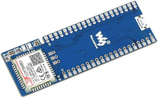 Alt view image 2 of 3 - Raspberry Pi Pico SIM7080G NB-IoT/Cat-M(C)/GNSS positioning module Global