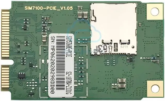 Alt view image 2 of 2 - SIMCOM SIM5360E MINI PCIE module with SIM card slot Dual-Band HSPA+/WCDMA Quad-Band GSM/GPRS/EDGE 3G module