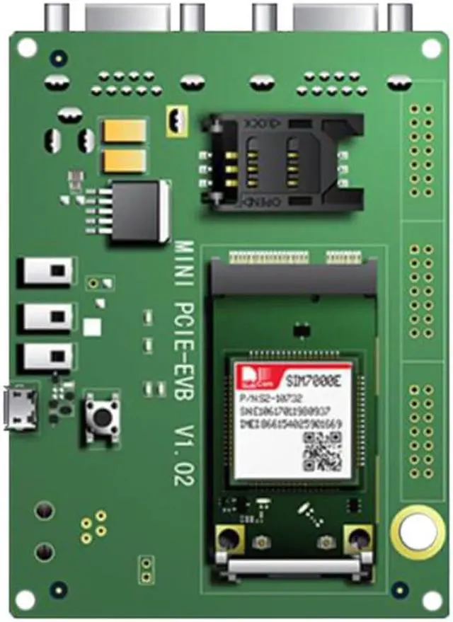 Main image of SIMCOM 3G 4G CAT-M mini pcie module development board for SIM7600E-H SIM7600SA-H SIM7600A-H SIM7600G-H SIM7600 series