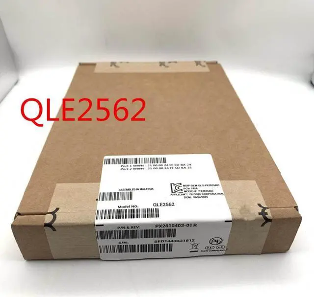 Main image of QLogic QLE2562-CK QLE2562 2 Port 8Gbps Dual SFP+ FC SR-Optic PCIe Controller Fibre Channel Adapters HBA Card