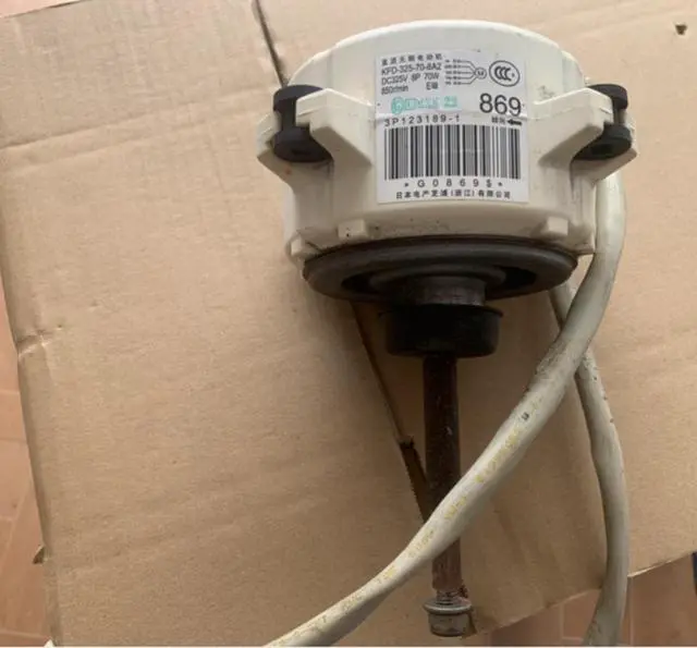 Main image of working for Air conditioner inner machine motor 869 KFD-325-70-8A2 RMX160CMV2C 3P123189-1 Motor fan