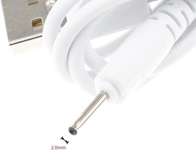 Alt view image 3 of 3 - USB to dc 2 .0*0.5mm charger cable Replacement Stylus Pen Tablet Pen Huion P80/PE330/PF150 Graphics Pen Barrel Cord