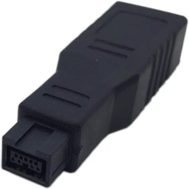 Alt view image 2 of 3 - NUOLIANXIN FireWire IEEE 1394 Type A 400 6 Pin Female to 1394 Type B 800 9 Pin Male Data Transfer Adapter Converter