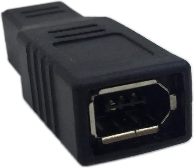 Alt view image 3 of 3 - NUOLIANXIN FireWire IEEE 1394 Type A 400 6 Pin Female to 1394 Type B 800 9 Pin Male Data Transfer Adapter Converter