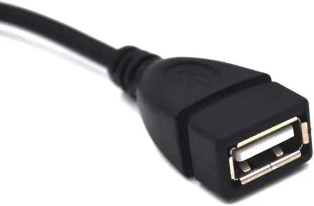 Alt view image 3 of 3 - 11.8 inch USB 2.0 Female to 5 Pin Screw Terminal Female Charging and Data Transfer Adapter Connector Converter Extension Shield