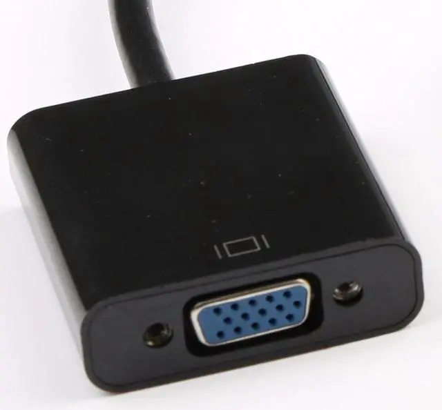 Alt view image 2 of 3 - DVI-D 24+1 Pin Male to VGA 15Pin Female Active Cable Adapter Converter