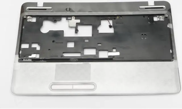 Alt view image 4 of 6 - A000080250 Genuine Top Cover Upper Case Palmrest Dark Silver ZYE3BBLBTA0IU0 BLB for Toshiba Satellite L755 L755-SP5204CL