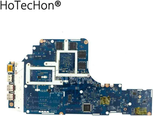 Alt view image 2 of 3 - 5B20G57047 - DIS Motherboard ZIVY2 LA-B111P w/ i7-4710HQ + GTX 860m V2G for Lenovo Y50-70 Laptops