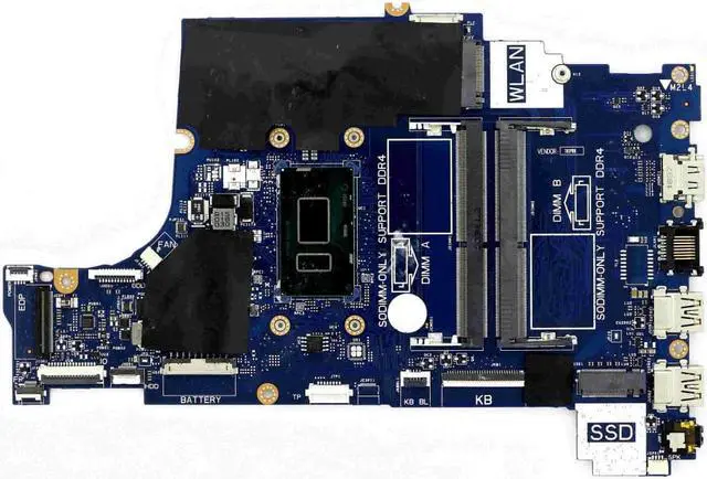 Alt view image 4 of 6 - 01YV2 - UMA DDR4 MOTHERBOARD CAL60 LA-F114P w/ i3-8130U 2.2GHz  for DELL Inspiron 15 (5570) / 17 (5770)