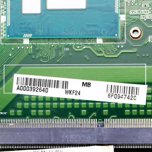 Alt view image 6 of 6 - A000392640 DA0BLQMB6E0 UMA Motherboard w/ i7-5500U 2.4GHz CPU for Toshiba Satellite S55-C S55-C5274 Series