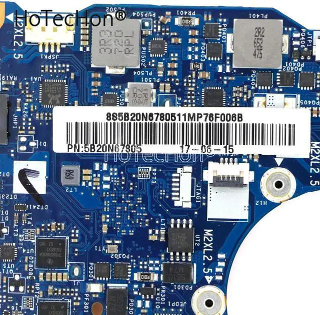 Alt view image 6 of 6 - 5B20N67805 - Laptop Motherboard CIZY3 LA-E551P w/ i5-7200u + 8GB for Lenovo Yoga 720-13IKB Laptops