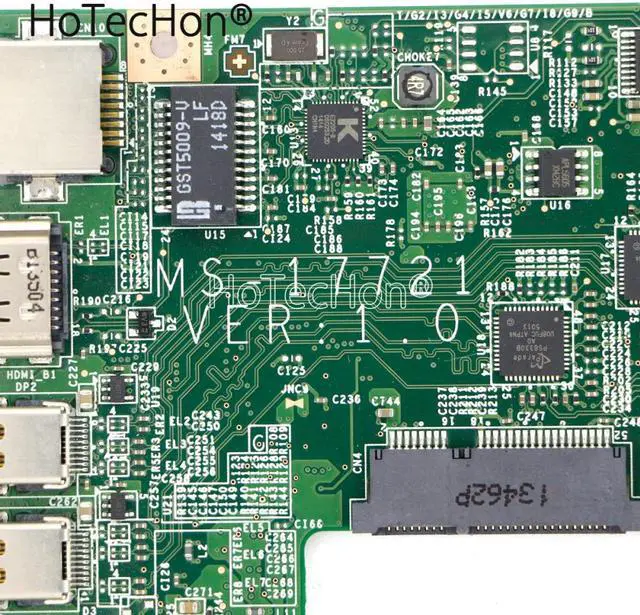 Alt view image 3 of 6 - MS-17721 VER: 1.0 Laptop Motherboard w/ i7-4710HQ + GTX 870m for MSI GS70 Laptops