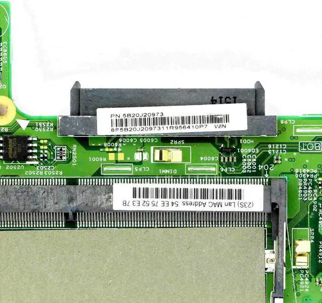 Alt view image 3 of 6 - 5B20J20973 - UMA MOTHERBOARD w/ i7-5500U for LENOVO S41-70