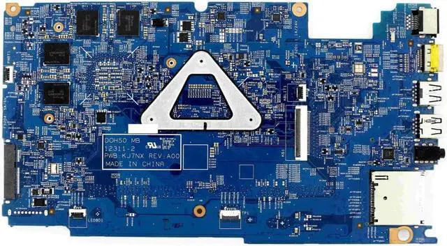 Alt view image 2 of 6 - DPX9G - DSC DDR3L MOTHERBOARD KJ7NX DOH50 12311-2 w/ i7-4510U 2.0GHz + GT 750M V2G for DELL Inspiron 15 (7537) FHD Laptops