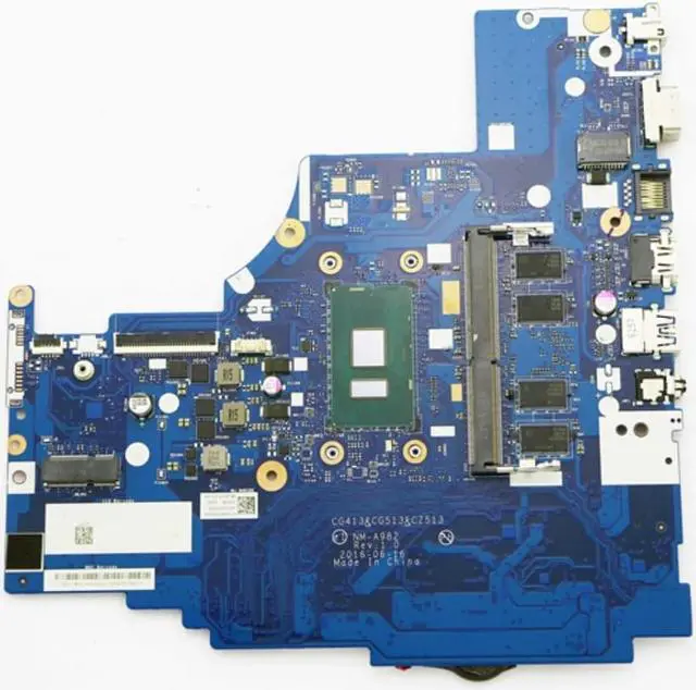 Main image of CG413&CG513&CZ513 NM-A982 UMA Motherboard w/ i7-7500U CPU - 5B20M34582 for Lenovo IdeaPad 310-15IKB Touch