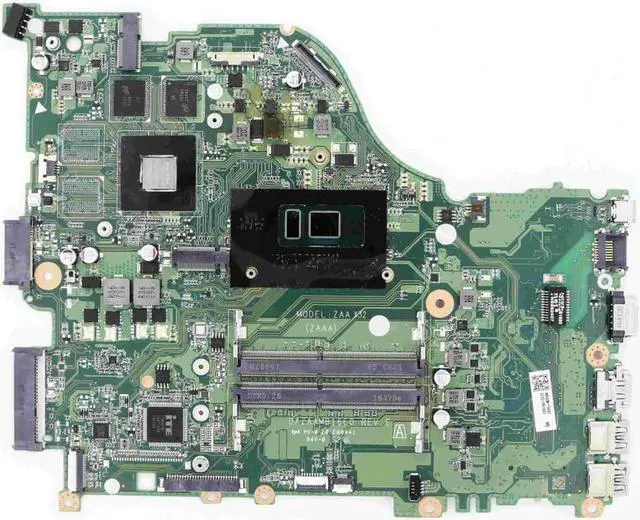 Main image of NB.GD811.006 NBGD811006 Laptop DDR4 Motherboard ZAAA DAZAAMB16E0 w/ i7-7500u CPU + 940MX V2G GPU for Acer E5-575G Laptops