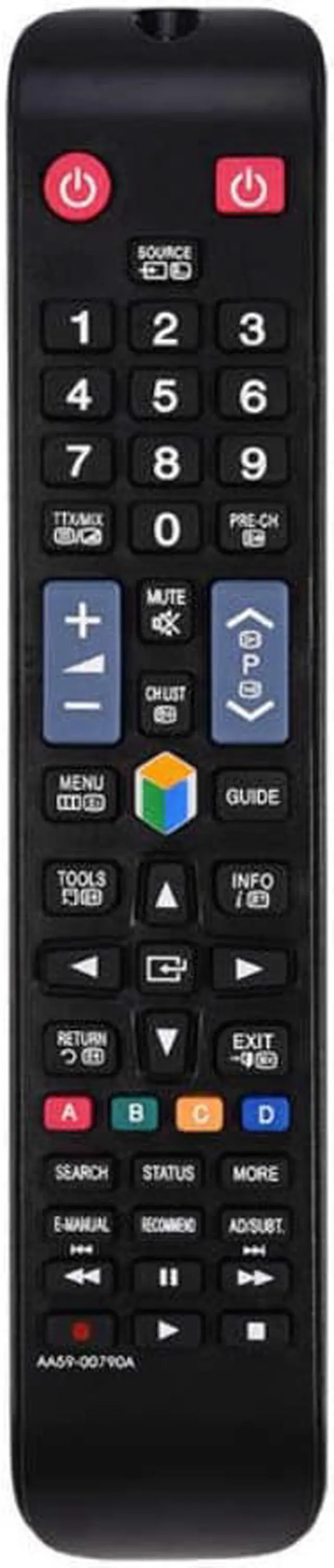 Alt view image 5 of 7 - TV Remote Control Replacement for Samsung AA59-00790A STB BN59-01178B BN59-01178R TV