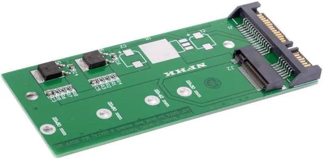 Alt view image 2 of 3 - DZ  M2 NGFF ssd SATA3 SSDs Turn Sata Adapter Expansion Card Adapter SATA to NGFF High-capacity High-power B/M-KEY