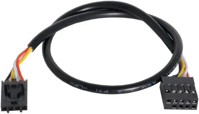 Alt view image 3 of 3 - Chenyang Motherboard 9pin USB 2.0 Header 1 to 2 Female Extension Cable HUB Connector Adapter Port Multilier