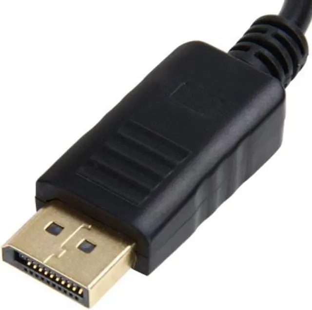 Alt view image 3 of 3 - DisplayPort to VGA Cable DP to VGA Adapter DP Cable Display Port DP Male to VGA Female Adapter Cable for Monitor Projector