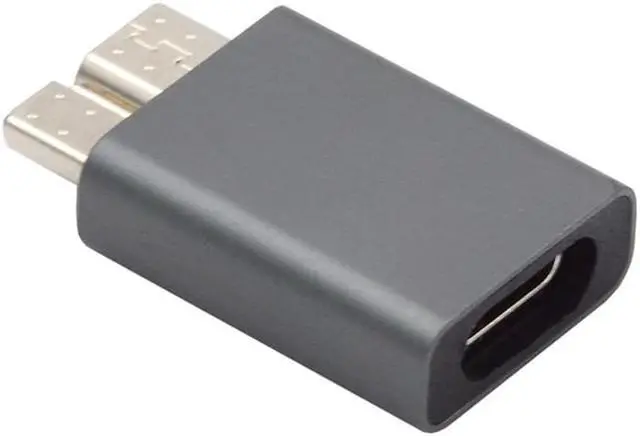 Main image of 10Gbps Data Power for Laptop SSD Disk Female to Male USB-C USB 3.1 Type C to Micro USB 3.0 Male Data Adapter