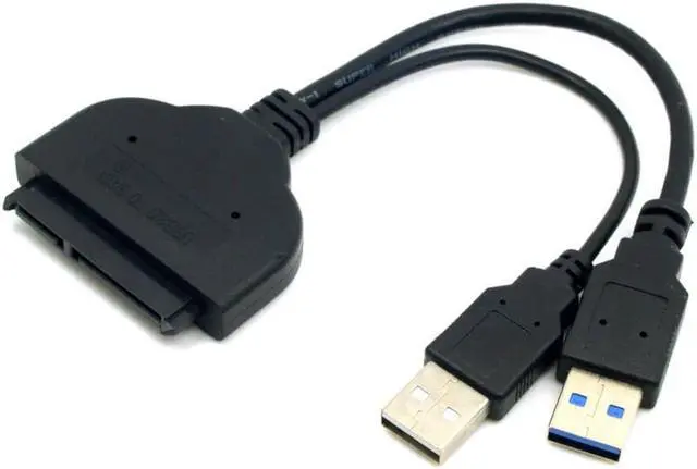 Alt view image 3 of 3 - 1set USB 3.0 to SATA 22Pin & SATA to 16Pin Micro SATA Adapter for 1.8" 2.5" Hard Disk Driver With Extral USB Power Cable