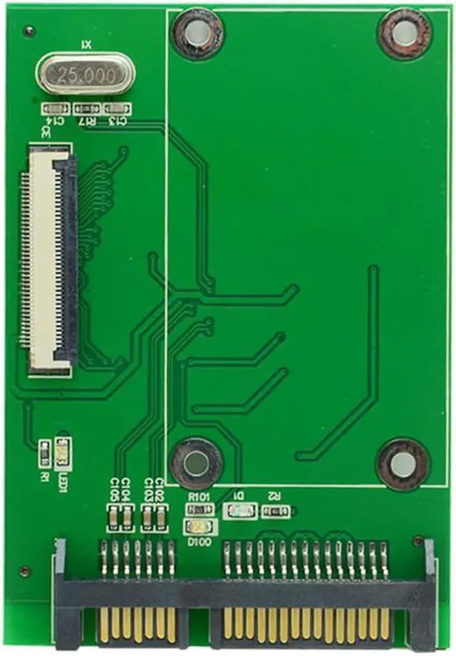 Alt view image 3 of 3 - SATA SSD HDD Converter 40 Pin ZIF CE 1.8 Inch SSD/HDD to SATA Adapter Board with LIF Flat Cable