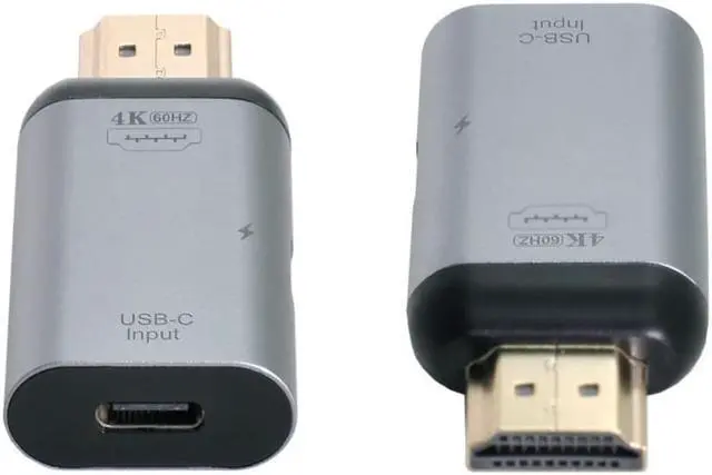 Main image of HDTV Sink HDTV & PD Power Adapter 4K 60hz 1080p to USB-C Type C Female Source for Phone & Laptop