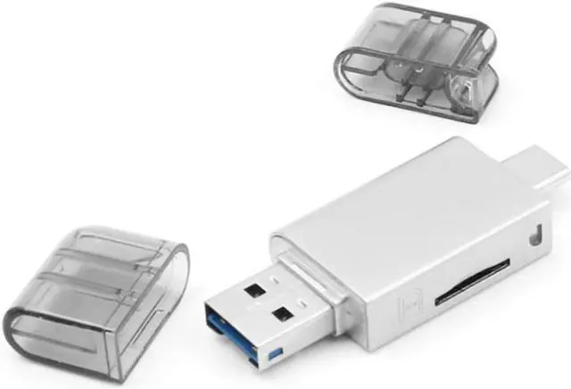 Main image of USB-C Type C / USB 2.0 to NM Nano Memory Card & TF Micro SD Card Reader for Huawei Cell Phone & Laptop