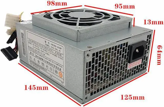 Alt view image 2 of 6 - PSU For Huntkey MicroATX  SFX A800 S200 200W/250W Power Supply HK300-41DP HK350-55DP/41SP MATX-2200/1801/2706 GW-MATX300KTA