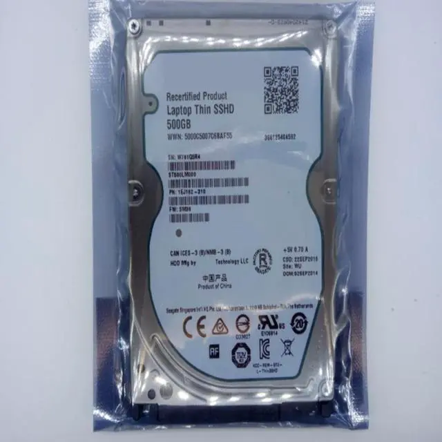 Alt view image 5 of 6 - SSHD For Seagate 500GB 2.5" SATA 6 Gb/s 64MB+8G 5400RPM For Internal SSHD For Notebook SSHD For ST500LM000