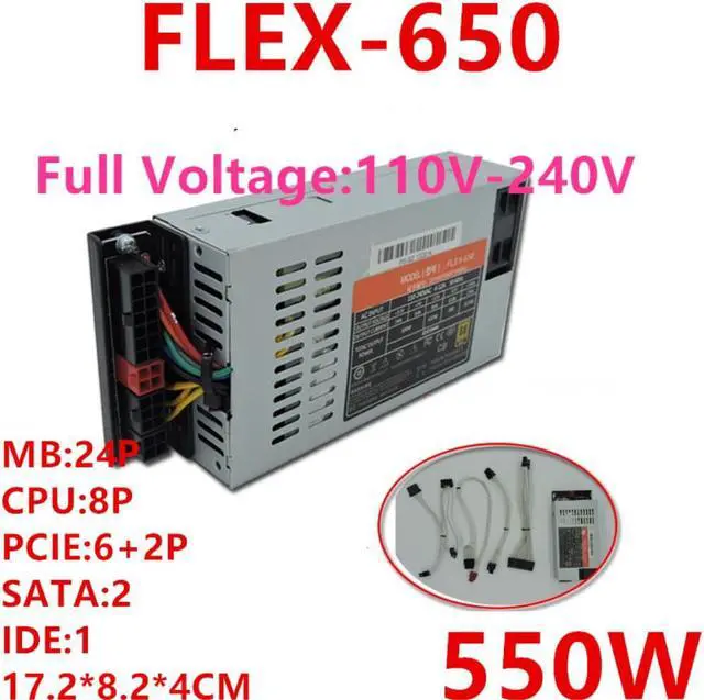 Main image of PSU For XinHang ITX Flex Nas Small 1U Full Modular 80plus Gold K39 K35 S3 M41M24 550W Power Supply FLEX-650