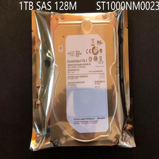 Alt view image 3 of 6 - HDD For Seagate 1TB 3.5" 7.2K SAS 6 Gb/s 128MB 7200RPM For Internal Hard Disk For Server HDD For ST1000NM0023