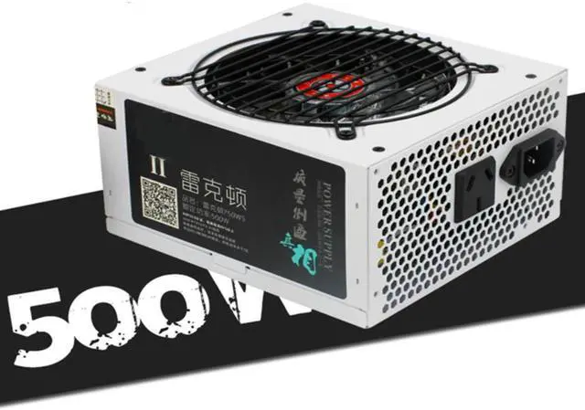 Alt view image 2 of 6 - PC PSU For TG Brand PCI-E Rated 500W Peak 750W Switching Power Supply TG750