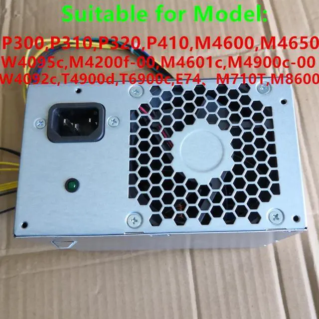 Alt view image 5 of 6 - PSU For Lenovo 10Pin Rated 460W Peak 600W Power Supply PCA246 FSP400-40AGPAA FSP250-30AGBAA HK280-21PP PA-2181-1