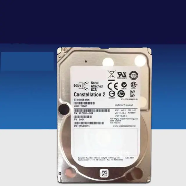 Alt view image 5 of 6 - HDD For Seagate 1TB 2.5" 7.2K SAS 6 Gb/s 64MB 7200RPM For Internal HDD For Enterprise Class HDD For ST91000640SS