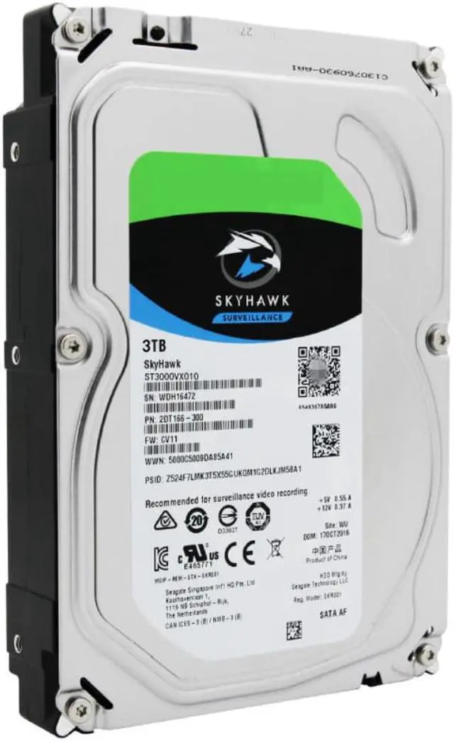 Alt view image 6 of 6 - HDD For Seagate 3TB 3.5" SATA 64MB 5900RPM For Internal HDD For Surveillance HDD For ST3000VX010 ST3000VX009