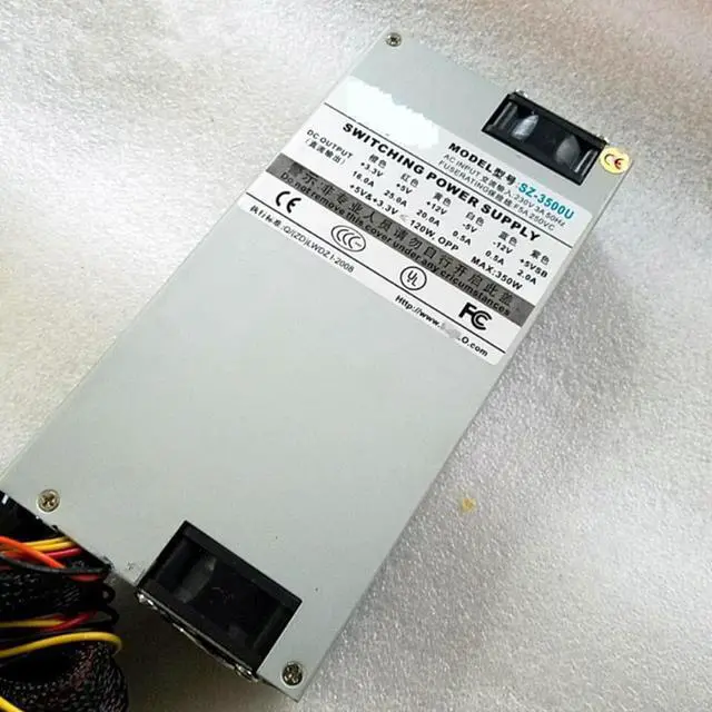 Alt view image 2 of 6 - PSU For Sezolo 1U 350W Switching Power Supply SZ-3500U P1G-6300P