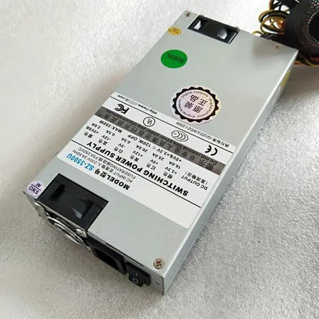 Alt view image 3 of 6 - PSU For Sezolo 1U 350W Switching Power Supply SZ-3500U P1G-6300P