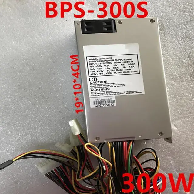 Alt view image 3 of 4 - PSU For BPS 1U 300W Switching Power Supply BPS-300S