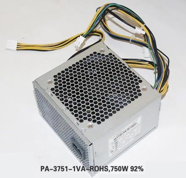Alt view image 6 of 6 - PSU For Lenovo P340 P350 P360 M930T 10Pin 750W Power Supply PA-3751-1 VA HK850-53PP 5P50V03190 5P50V03191