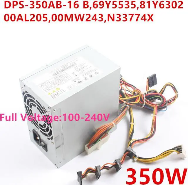 Main image of PSU For IBM X3100 M4 M5 350W Switching Power Supply DPS-350AB-16 B 69Y5535 81Y6302 00AL205 00MW243 N33774X