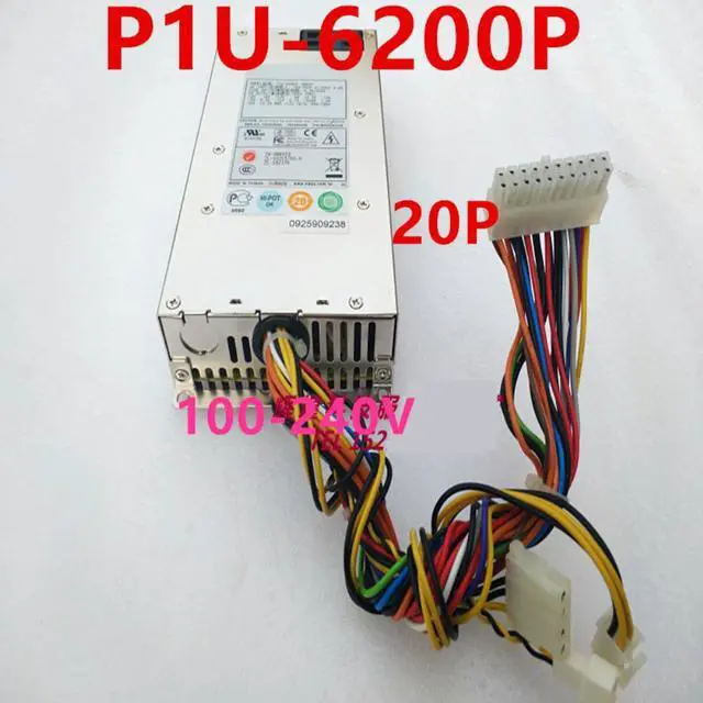 Alt view image 4 of 6 - PSU For Emacs 1U ATX 20Pin 200W Switching Power Supply P1U-6200P
