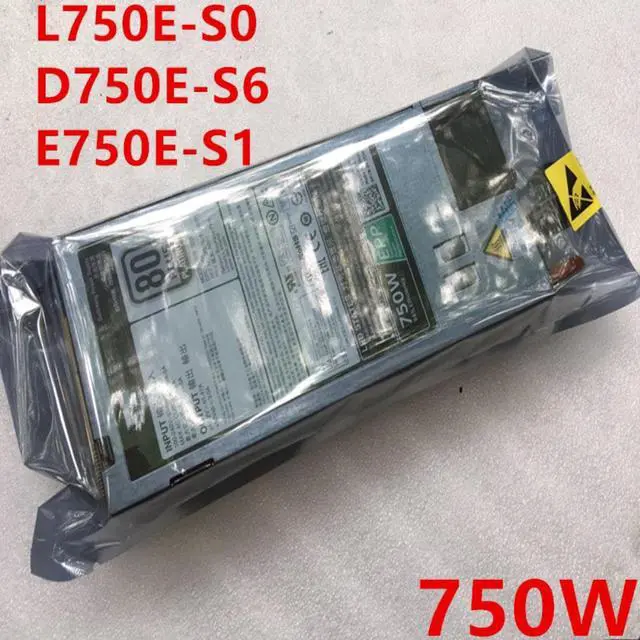 Main image of PSU For Dell R530 R630 R730 T430 EPP 750W Power Supply L750E-S0 G6W6K V1YJ6 HTRH4 TPJ2X D750E-S6 E750E-S1 0XW8W