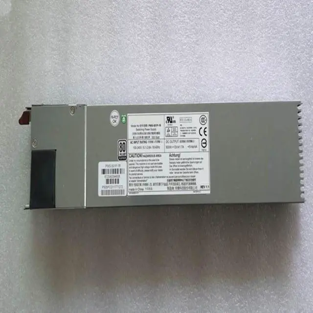 Alt view image 2 of 6 - PSU For Supermicro 500W Switching Power Supply PWS-501P-1R