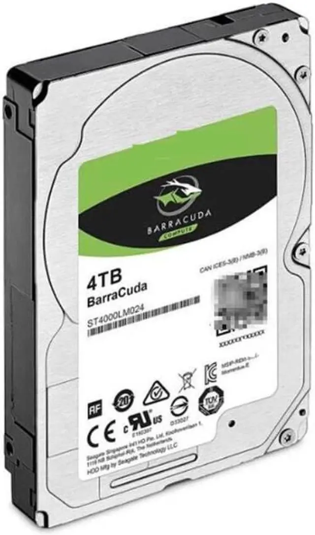 Alt view image 3 of 6 - HDD For Seagate BarraCuda 4TB 2.5" SATA 128MB 5400RPM For Internal Hard Disk For Notebook HDD For ST4000LM024